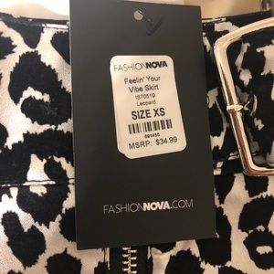 Feelin’ Your Vibe Skirt from Fashion Nova